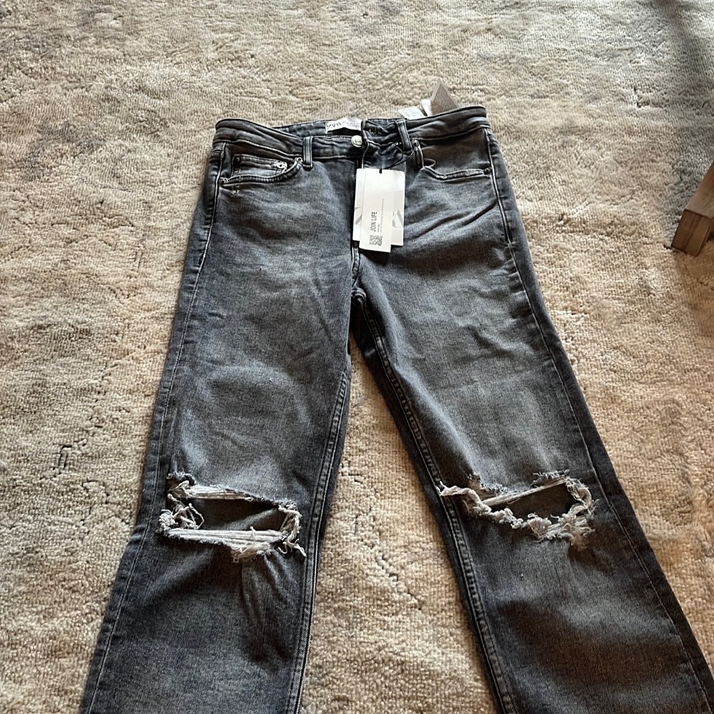 NWT Zara black jeans
